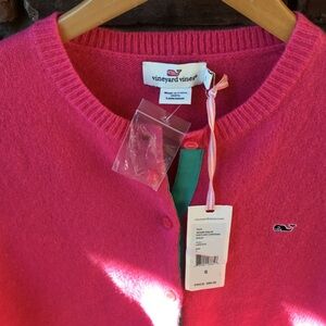 Vineyard Vines Pink Women's Cardigan